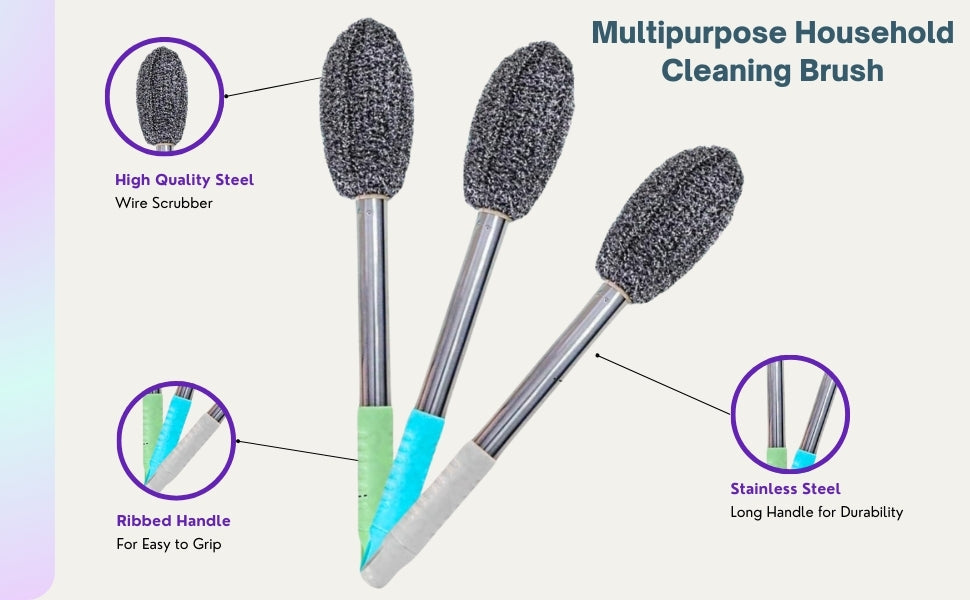Cleaner Scrubber Brush (Pack of 2)
